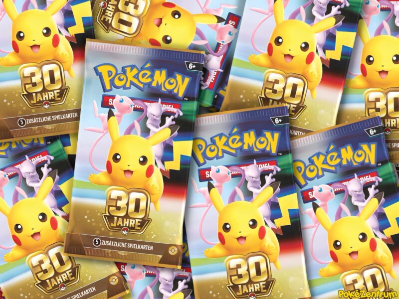 Pokémon-30-Jahre-30th-Celebration-Jubiläum-Set-Erweiterung-Printrun-Druckauflage-TCG-Sammelkartenspiel