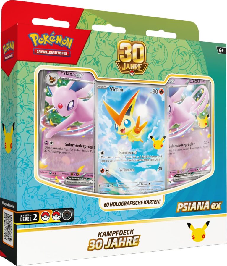 Pokémon-30-Jahre-30th-Celebration-Kampfdeck-Psiana-ex-Deutsch-TCG-Jubiläum