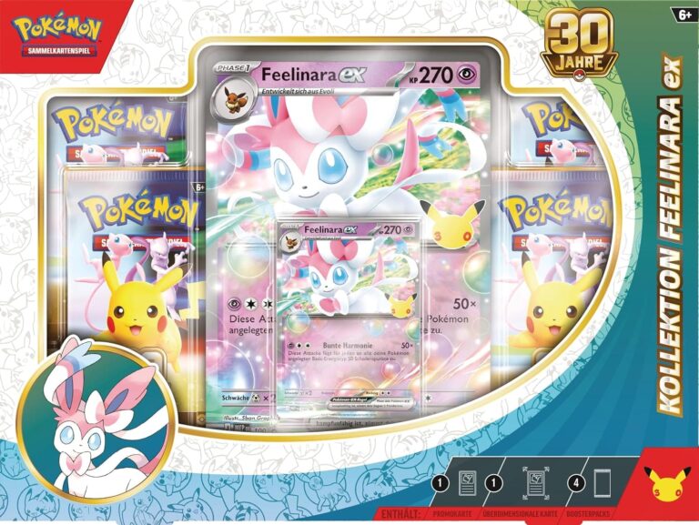 Pokémon-30-Jahre-30th-Celebration-Kollektion-Feelinara-ex-Deutsch-TCG-Jubiläum-1