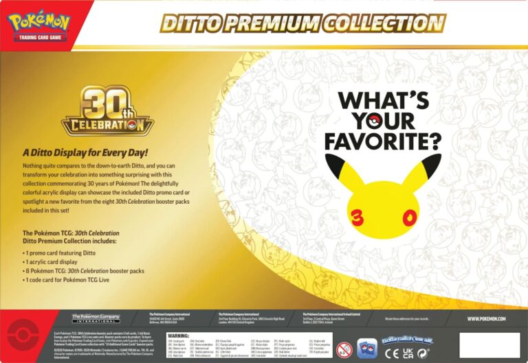 Pokémon-30-Jahre-30th-Celebration-Premium-Collection-Kollektion-Ditto-Back