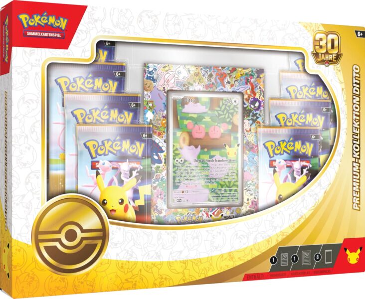 Pokémon-30-Jahre-30th-Celebration-Premium-Kollektion-Ditto-Deutsch-TCG-Jubiläum