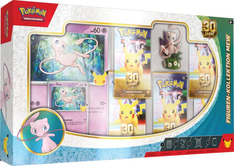 Pokémon-30-Jahre-30th-Celebration-Premium-Kollektion-Mew-Deutsch-TCG-Jubiläum