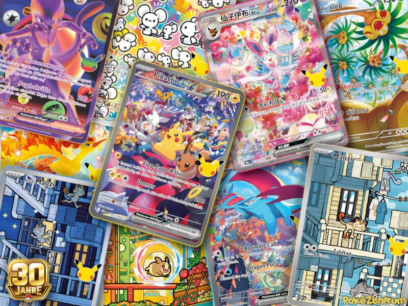 Pokemon-30-Jahre-30th-Celebration-Secret-Illustration-Rare-Full-Art-Karten-Galerie-Liste-Übersicht