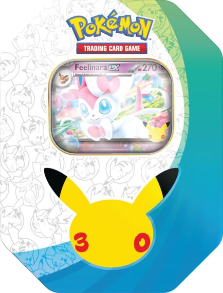 Pokémon-30-Jahre-30th-Celebration-Tin-Box-Feelinara-ex-Deutsch-TCG-Jubiläum