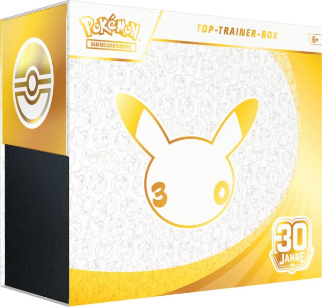 Pokémon-30-Jahre-30th-Celebration-Top-Trianer-Box-Deutsch-TCG-Jubiläum