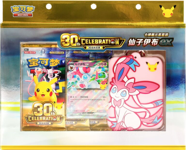 Pokémon-30th-Celebration-Card-Display-Set-Sylveon-ex-China-TCG-2026