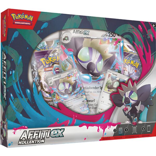 Pokémon-Affiti-ex-Kollektion-Box-Deutsch