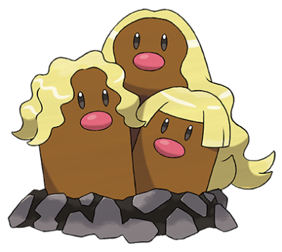 Das Pokemon Alola Digdri