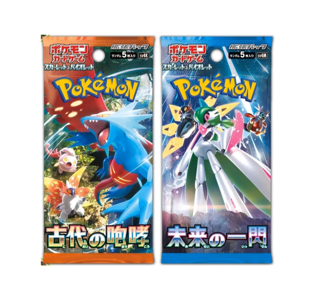 Pokémon-Ancient-Roar-Future-Flash-SV4K-SV4M-Sets-Erweiterungen-Japan-2023