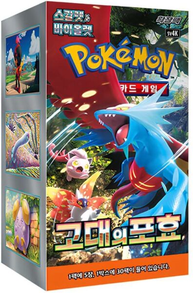 Pokémon-Ancient-Roar-SV4K-Booster-Display-Box-Korea-TCG