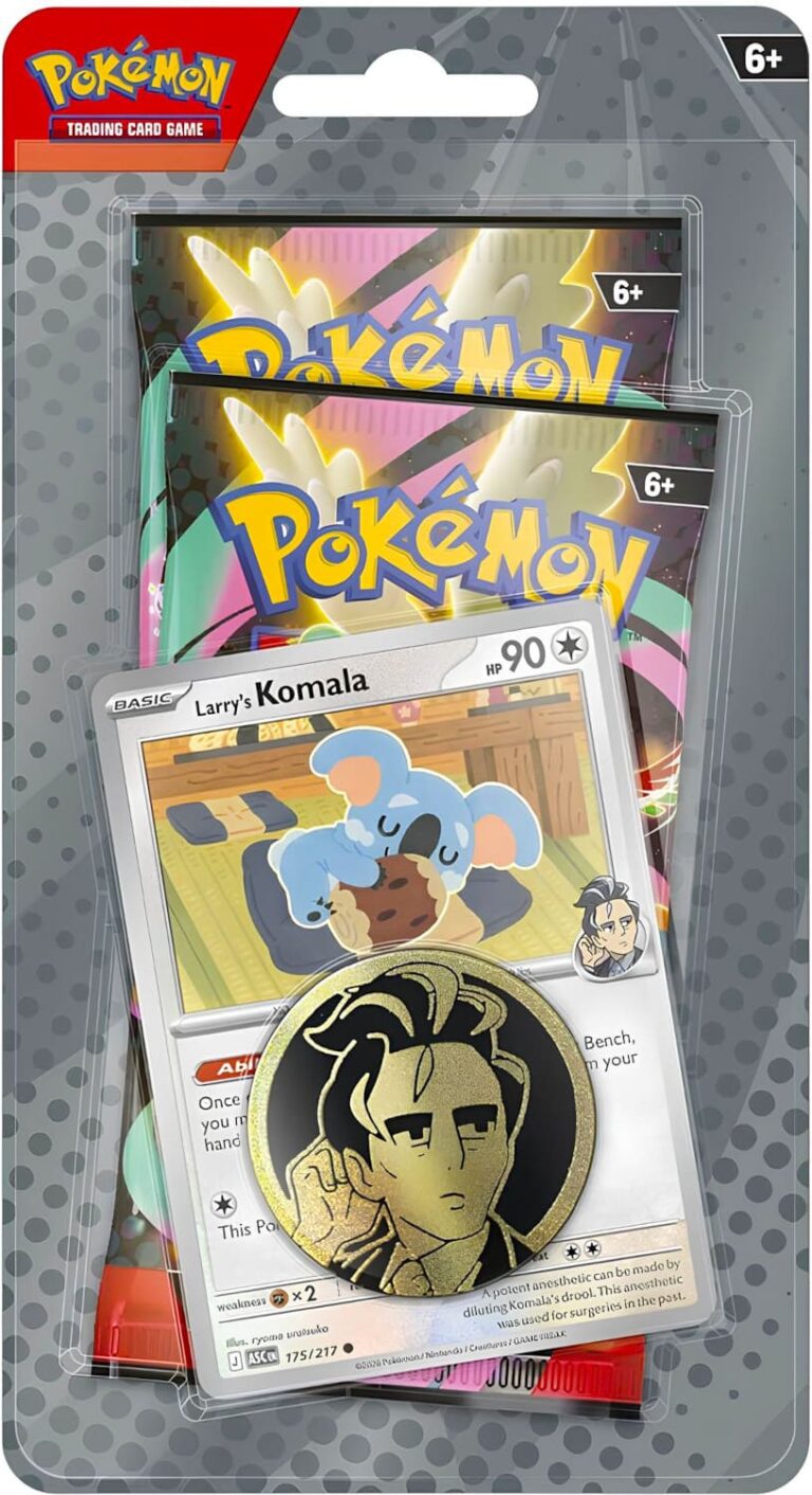 Pokémon-Ascended-Heroes-Erhabene-Helden-2-Pack-Checklane-Booster-Blister-Larrys-Komala-Englisch