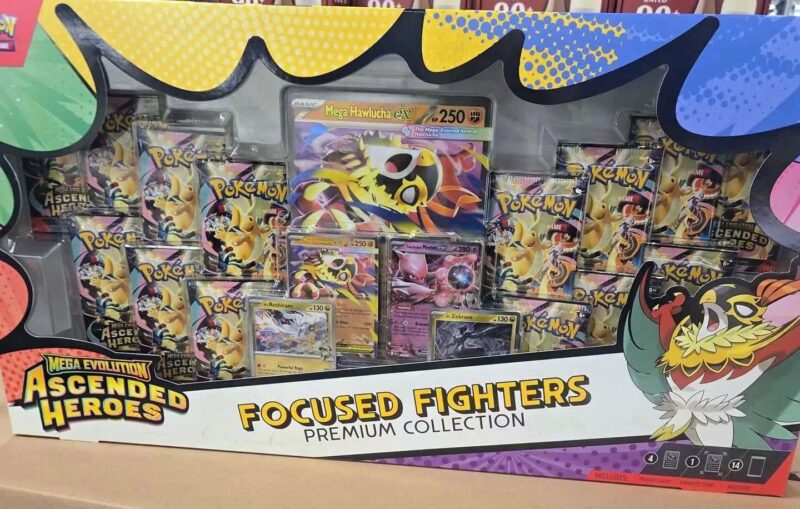 Pokémon-Ascended-Heroes-Erhabene-Helden-Focused-Fighters-Premium-Collection-Box-Englisch