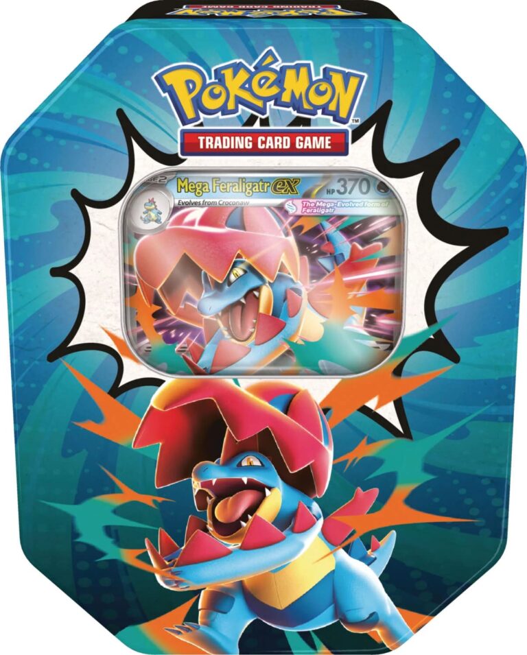 Pokémon-Ascended-Heroes-Erhabene-Helden-Tin-Box-Mega-Feraligatr-ex-Englisch-TCG