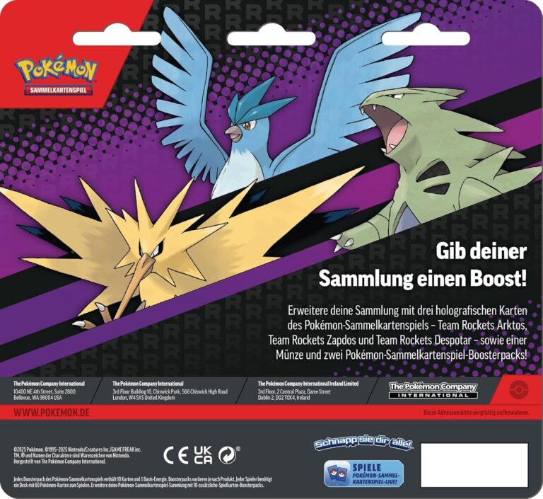 Pokémon-Aufgewerteter-2-Pack-Booster-Blister-Team-Rockets-Arktos-Zapdos-Despotar-TCG-Sammelkartenspiel-2025-Deutsch-Back