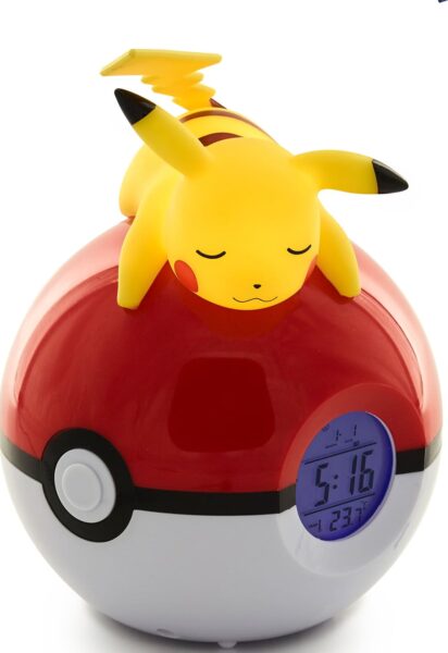 Pokémon-Ball-Wecker-Radiowecker-Pikachu-Beleuchtung-2