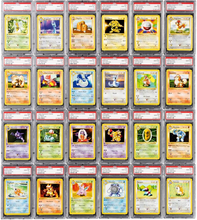 Pokémon-Base-Set-1st-Edition-Complete-PSA-10-Englisch-1