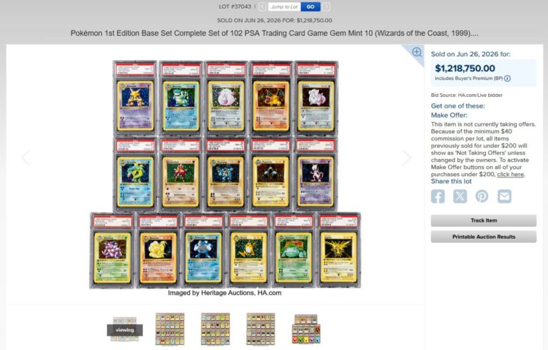 Pokémon-Base-Set-verkauft-sold-Auktion-1.2-Millionen-Rekordpreis-Wert-PSA-10-1