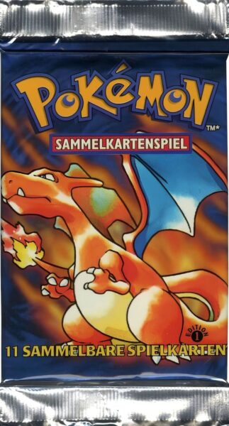 Pokémon-Basis-Base-Set-Booster-Pack-1.-First-Edition-Glurak-Deutsch