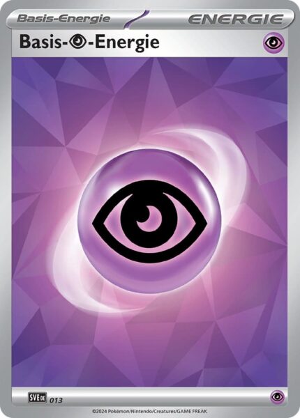 Pokémon-Basis-Psycho-Energie-Karte-SVE-DE-013-TCG-Sammelkartenspiel
