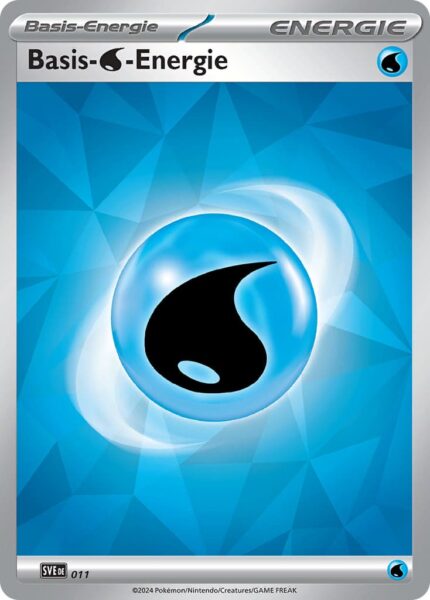 Pokémon-Basis-Wasser-Energie-Karte-SVE-DE-011-TCG-Sammelkartenspiel