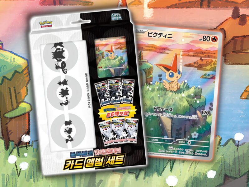 Pokémon-Black-Bolt-White-Flare-Card-Album-Set-Korea-TCG-2025