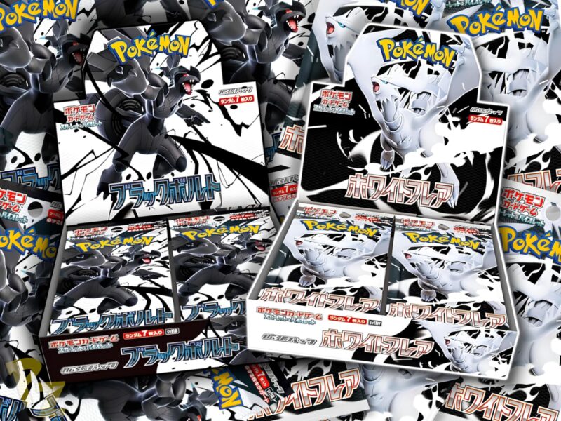 Pokémon-Black-Bolt-White-Flare-Pull-Rates-God-Packs-SV11-Booster-Packs-Display-Box
