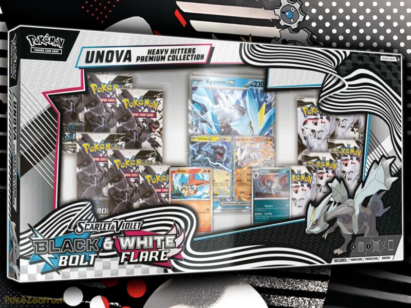 Pokémon-Black-Bolt-White-Flare-Unova-Heavy-Hitters-Premium-Collection-Box