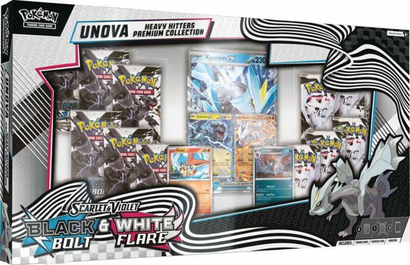 Pokémon-Black-Bolt-White-Flare-Unova-Heavy-Hitters-Premium-Collection-Box-Englisch