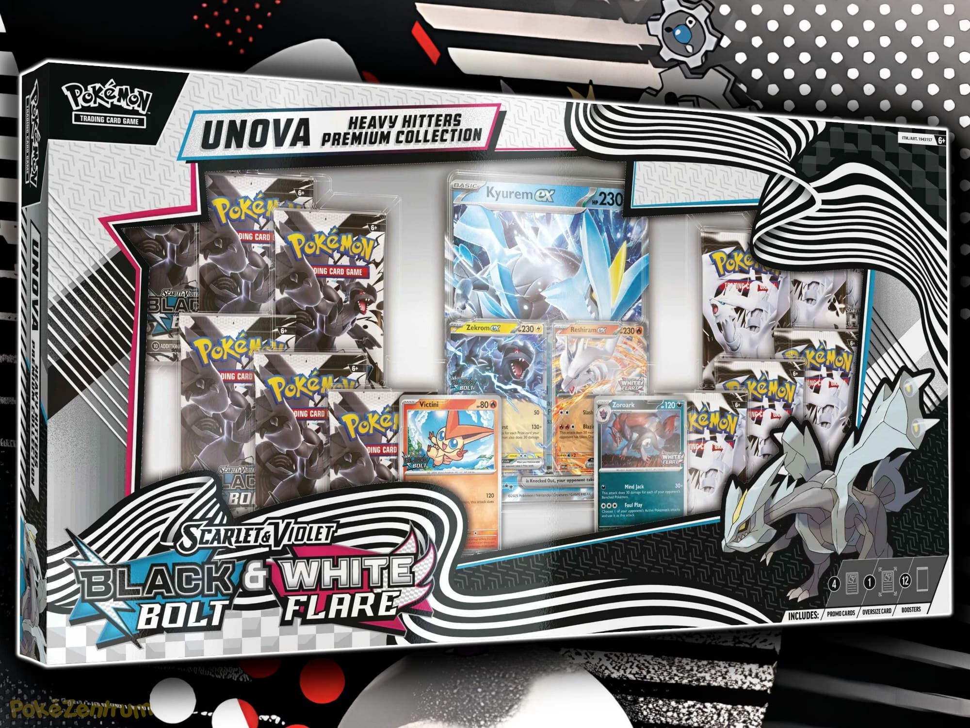 Pokémon-Black-Bolt-White-Flare-Unova-Heavy-Hitters-Premium-Collection-Box