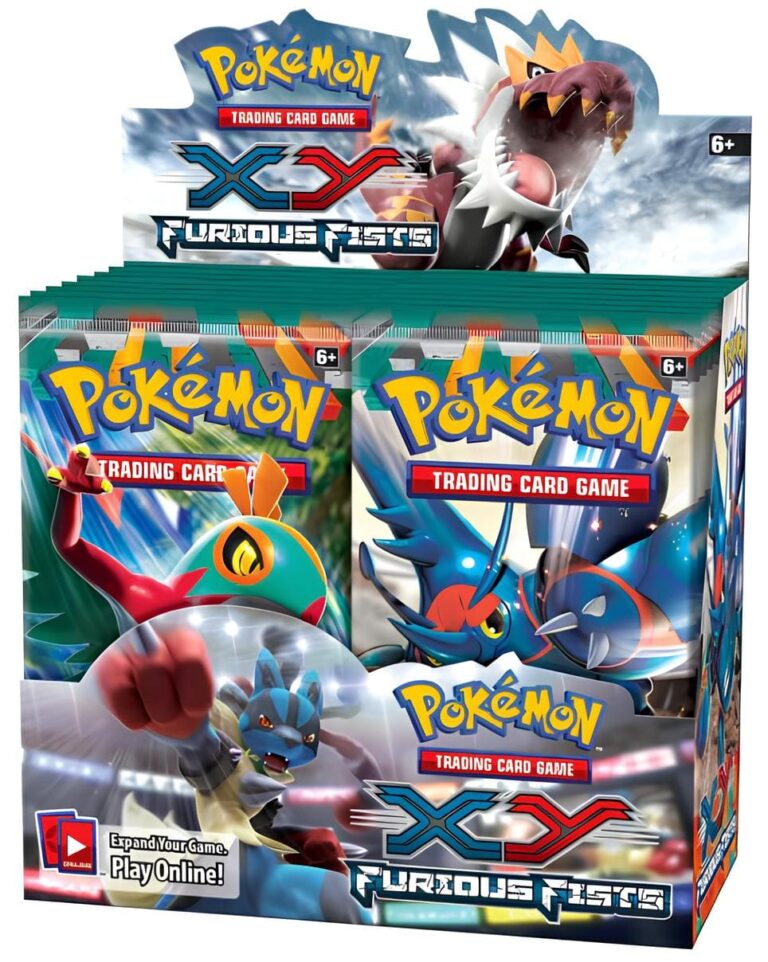 Pokémon-Booster-Display-XY-Furious-Fists-Fliegende-Fäuste-Englisch