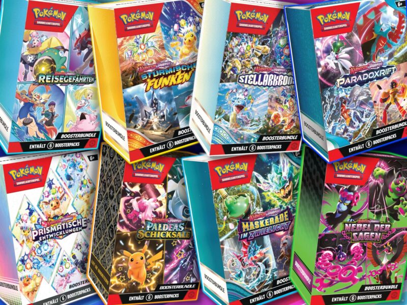 Pokémon-Boosterbundle-Booster-Bundle-kaufen-Übersicht-Liste-TCG-Sammelkartenspiel-2025