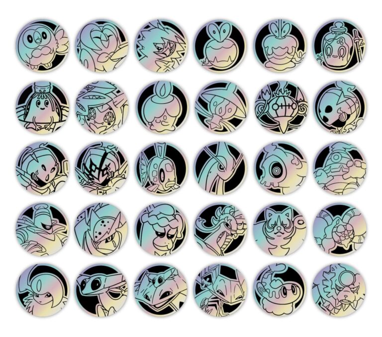 Pokémon-Brilliant-Elegance-CSV8C-Coin-Set-Münzen-2