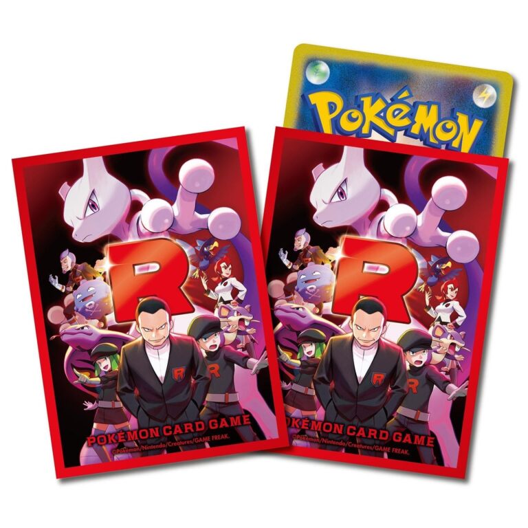 Pokémon-Card-Game-Merchandiese-Card-Sleeves-Kartenhüllen-The-Glory-of-Team-Rocket-Pokémon-Center-Japan-TCG-April-2025