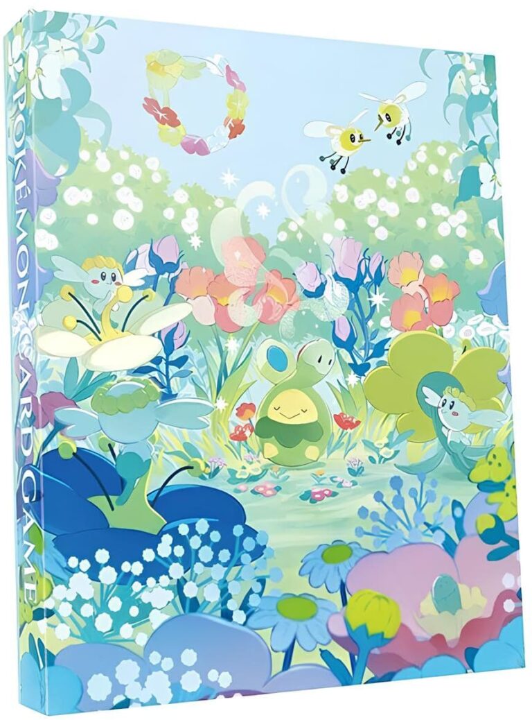 Pokémon-Card-Game-Merchandise-4-Pocket-Binder-Sammelalbum-Budew-Knospi-Pokémon-Center-Japan-TCG-November-2025