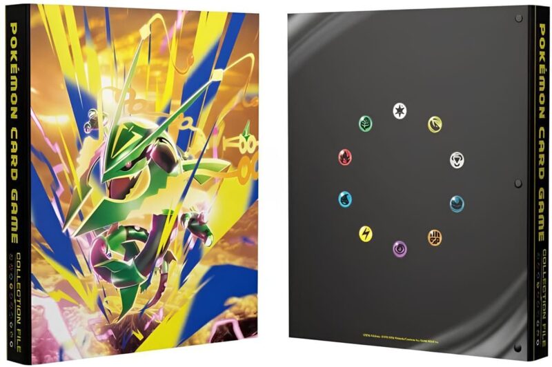 Pokémon-Card-Game-Merchandise-Binder-Sammelalbum-Mega-Rayquaza-Pokémon-Center-Japan-TCG-Juli-2026