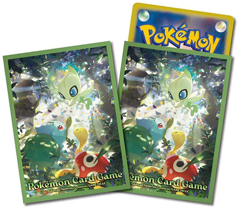 Pokémon-Card-Game-Merchandise-Card-Sleeves-Kartenhüllen-Celebi-Pokémon-Center-Japan-TCG-August-2025