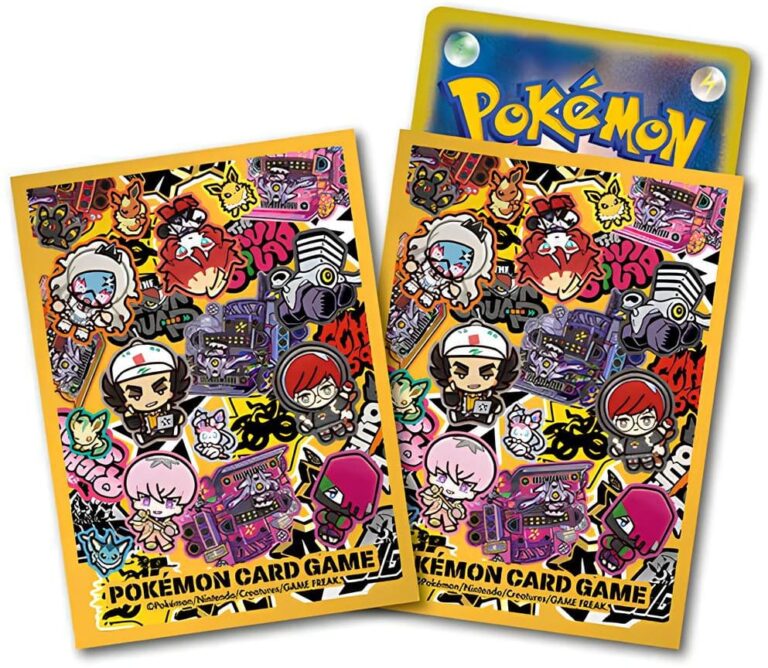Pokémon-Card-Game-Merchandise-Card-Sleeves-Kartenhüllen-Trainer-Stars-Pokémon-Center-Japan-TCG-Juli-2025