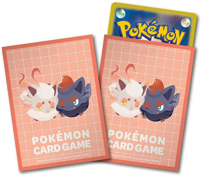 Pokémon-Card-Game-Merchandise-Card-Sleeves-Kartenhüllen-Two-of-a-Kind-Zorua-Hisuian-Zorua-Pokémon-Center-Japan-TCG-Juli-2025
