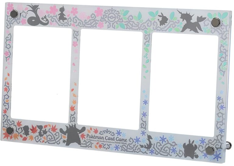 Pokémon-Card-Game-Merchandise-Display-Frame-Serperior-Emboar-Samurott-Center-Japan-TCG-Juni-2025