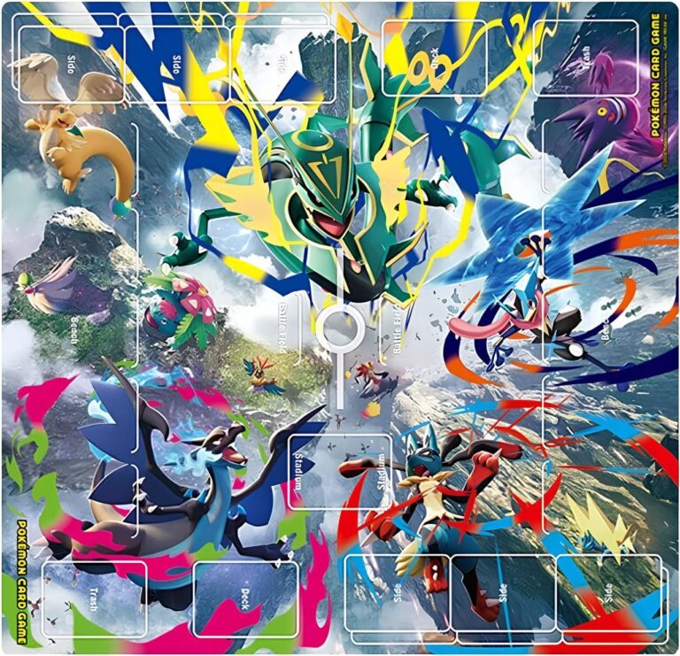 Pokémon-Card-Game-Merchandise-Full-Size-Playmat-Spielunterlage-Showdown-Mega-Rayquaza-Pokémon-Center-Japan-TCG-Juli-2026