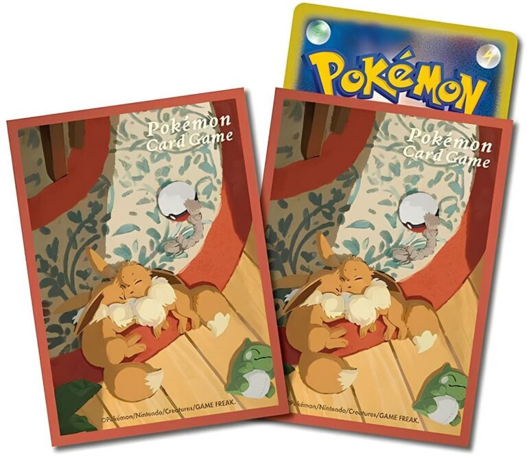 Pokémon-Card-Game-Merchandise-Kartenhüllen-Sleeves-Eevee-Goodnight-Pokémon-Center-Japan-TCG-Juli-2026