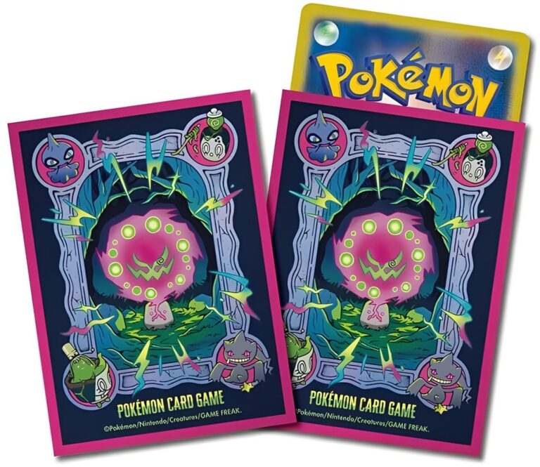 Pokémon-Card-Game-Merchandise-Kartenhüllen-Sleeves-Kryppuk-Spiritomb-Pokémon-Center-Japan-TCG-Mai-2026