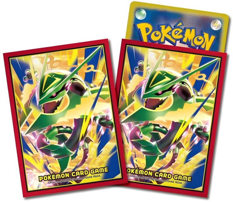 Pokémon-Card-Game-Merchandise-Kartenhüllen-Sleeves-Mega-Rayquaza-Pokémon-Center-Japan-TCG-Juli-2026