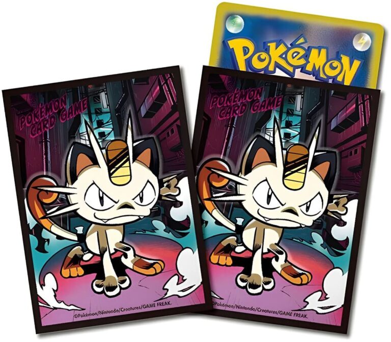 Pokémon-Card-Game-Merchandise-Kartenhüllen-Sleeves-Meowth-Mauzi-Pokémon-Center-Japan-TCG-Januar-2026