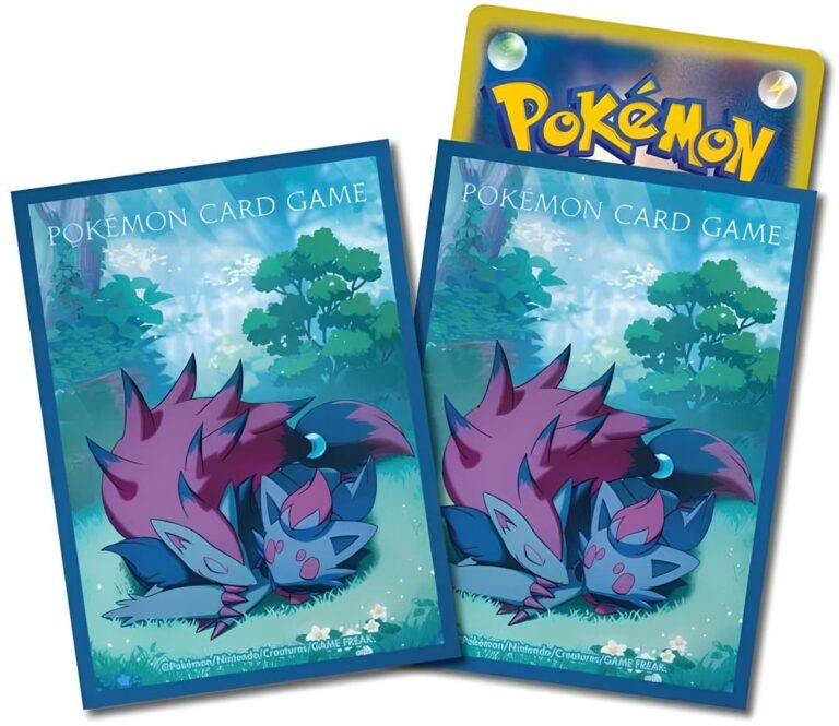 Pokémon-Card-Game-Merchandise-Kartenhüllen-Sleeves-Zoroark-Goodnight-Pokémon-Center-Japan-TCG-Juli-2026