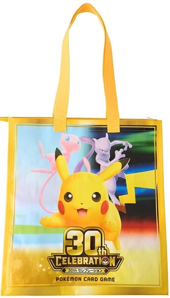 Pokémon-Card-Game-Merchandise-Shopping-Bag-30th-Celebration-Pokémon-Center-Japan-TCG-September-2026
