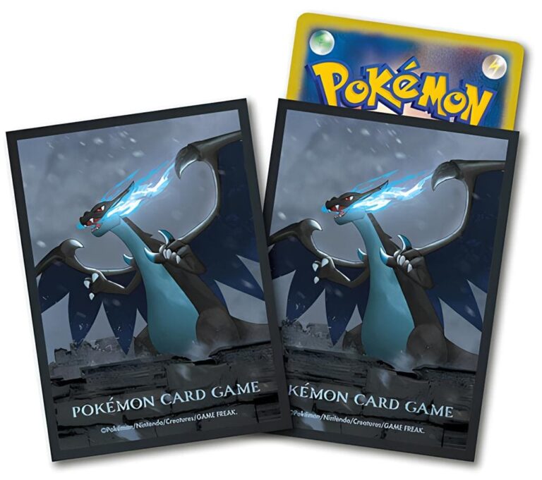 Pokémon-Card-Game-Merchandise-Sleeves-Kartenhüllen-Mega-Glurak-Charizard-Pokémon-Center-Japan-TCG-Inferno-X