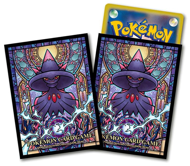 Pokémon-Card-Game-Merchandise-Sleeves-Kartenhüllen-Mismagius-Traunmagil-Pokémon-Center-Japan-TCG-Inferno-X