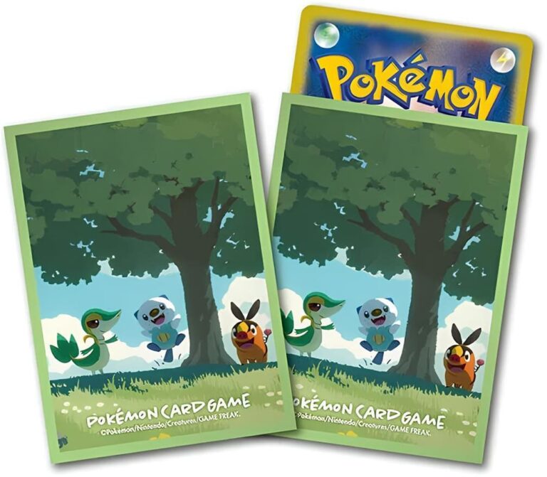 Pokémon-Card-Game-Merchandise-Sleeves-Kartenhüllen-Snivy-Oshawott-Tepig-Serpifeu-Ottaro-Floink-Pokémon-Center-Japan-TCG-Juni-2025