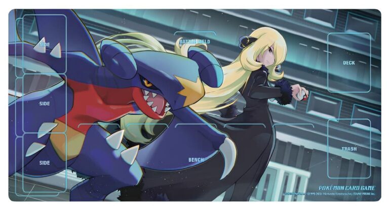 Pokémon-Card-Game-Playmat-Spielmatte-Cynthia-Garchomp-Knakrack-Pokémon-Center-Japan-TCG-März-2025-1